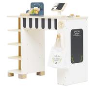 Le Toy Van - Supermarket Till Checkout & Accessories | Girls & Boys Wooden Role Play Shop Toy - Suitable for Ages 3+ years