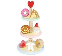 Le Toy Van Vanilla Birthday Cake - Wooden Food Playset