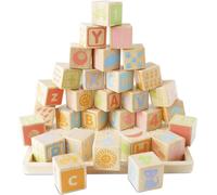 Le Toy Van - Petilou Wooden Educational ABC Wooden Blocks Toy For Toddlers And Babies | Suitable For A Boy Or Girl 1 Year Old +, Medium