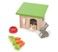 Le Toy Van - Wooden Daisylane Bunny & Guinea Accessories Play Set For Dolls Houses | Dolls House Furniture Sets - Suitable For Ages 3+