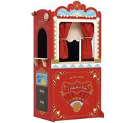 Le Toy Van - Wooden Educational Puppet Theatre | Kids Role Play Toy | Great As A Gift - Suitable for 3 Years +, Natural Wood