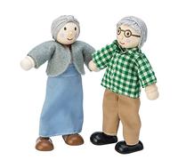 Le Toy Van - Wooden Grandparents Play Set For Dolls Houses | Daisylane Dolls House Accessories Sets - Suitable For Ages 3+