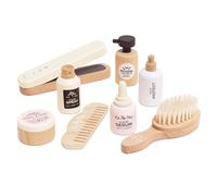 Le Toy Van Wooden Hairdresser Set - Pretend Play Hair Straighteners & Accessories - All-in-One Salon Kit with Brush, Comb, Haircare Essentials - Stylish FSC® Certified Toy for Kids