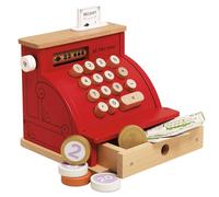 Le Toy Van - Wooden Honeybake Cash Register Role Play Toy With Receipt Openin...