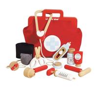 Le Toy Van - Pretend Play - Medical Play Set Kit in Fabric Doctor's Bag
