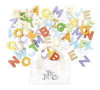 Le Toy Van PL143 Petilou Wooden Letters in a Bag, Multicoloured, One Size