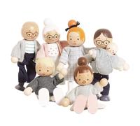Le Toy Van - Wooden My Doll Family Play Set For Dolls Houses | Daisylane Dolls House Accessories Sets - Suitable For Ages 3+