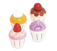 Le Toy Van Wooden Pretend Play Cupcakes Set Role Play Tea Party Toy