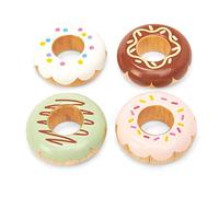 Le Toy Van Wooden Pretend Play Doughnuts Set Role Play Tea Party Toy