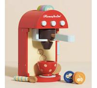 Le Toy Van Wooden Toy Coffee Machine & Pods Playset for Ages 3 and Up