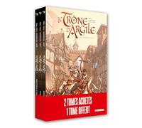 Le Trône d'argile - Pack T01 édition HC + T02 +T03: Dont 1 tome offert