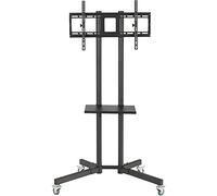 le TV Cart Rolling Stand for 32-80 Inch TVs Height Adjustable Portable with Tilt & Angle Adjustment Perfect for Home & Office Use & Versatile TV Mount