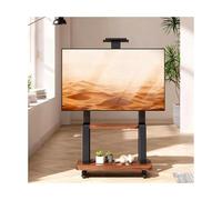 le TV Stand with Wheels for 55 110 inch Sns Space Saving Floor Support Ideal for Homes Showrooms Offices and Conference Rooms.