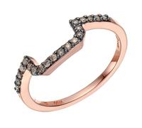 Le Vian 14ct Rose Gold 0.18ct Chocolate Diamond Band