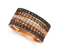 Le Vian 14ct Rose Gold Layer Cake 1.45ct Diamond Ring