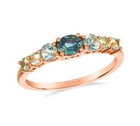 Le Vian 14ct Rose Gold Montana Sapphire Ombré Ring