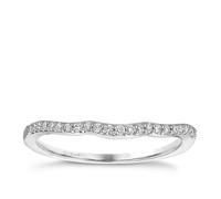 Le Vian 14ct White Gold 0.11ct Diamond Shaped Ring