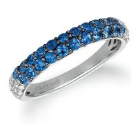 Le Vian 14ct White Gold Denim Sapphire Ombre Ring