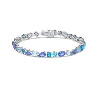 Le Vian 14ct White Gold Multistone Tennis Bracelet