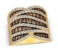 Le Vian 14ct Yellow Gold 2.29ct Diamond Wrapped Ring