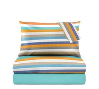 Le vie del cotone, Canberra Bedding Set for Double Bed in Pure Cotton