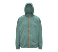 K-Way Windbreakers LE VRAI 4.0 CLAUDE 100% NYLON RECYCLED in Green EU L