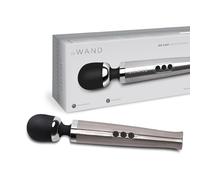 Le wand Die Cast Rechargeable Vibrating Massager Silver 29 cm