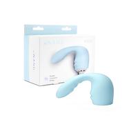 le WAND Flexi Silicone Attachment Vibrator Blue 17 cm