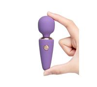 Le Wand Mini Vibe Micro Wand Rechargeable Pocket-Size Mini Wand Vibrator, Violet