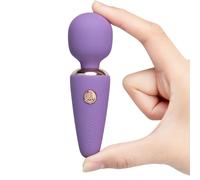 Le Wand Mini Vibe Micro Wand Rechargeable Pocket-Size Mini Wand Vibrator, Violet