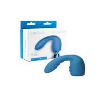 le WAND Petite Flexi Silicone Attachment Vibrator Blue 14.15 cm