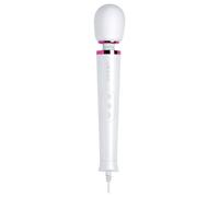 Le Wand Petite Plug-In - White Massaging Vibrator