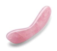 Le Wand Rose Quartz Crystal G-Wand Spiritual Natural G-Spot Double Dildo Tool