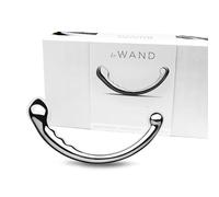 Le Wand Hoop Pleasure Tool Silver 8" Dildo G-Spot Prostate Massager Steel Anal