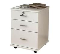 le White File Cabinet on Wheels Cact Sto Der for Home & Office Modern Design Easy Access Document & Accessory Sto Soluts