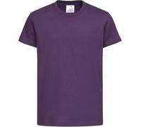 Le11 100% Cotton Unisex Classic T-Shirt 155 Kids (UK, Age, 11 Years, 12 Years, Regular, Deep Berry)