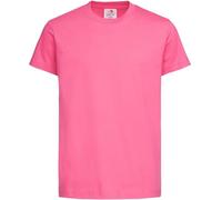Le11 100% Cotton Unisex Classic T-Shirt 155 Kids (UK, Age, 5 Years, 6 Years, Regular, Sweet Pink)