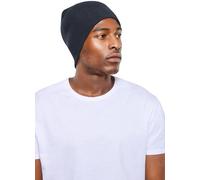 LE11® Hot&Stuff LE11 Knitted Beanie Hat Black Unisex Winter Hat Warm Thermal Ski Cap Soft Stretch Skull Cap Adult Cuffed Style Outdoor Running Hiking Snowboarding Beanie