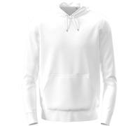 LE11® Organic Cotton Mens Hoodie Hooded Sweatshirt Hood Pullover Sweat Top, Soft Breathable Eco - Friendly Fabric, Long Sleeve Relaxed Fit Everyday Wear - (White - X-Large)