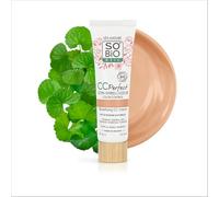 LÉA NATURE SO Bio Étic CC Creme Colour Control Certified Organic - Perfect | Clear | Embellishment Care | Against Redness, Against Fatigue, Against Dull Complexion | Centella asiatica Organic | Vegan