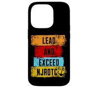 Lead And Exceed NJROTC Cadet US Naval JROTC Military Student Case for iPhone 14 Pro
