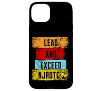 Lead And Exceed NJROTC Cadet US Naval JROTC Military Student Case for iPhone 15 Plus