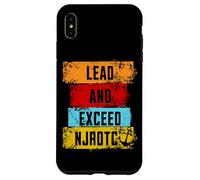 Lead And Exceed NJROTC Cadet US Naval JROTC Military Student Case for iPhone XS Max