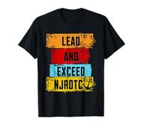Lead and Exceed NJROTC Cadet US Naval JROTC Military Student T-Shirt