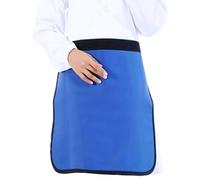 Lead Apron, 0.35 mmPb/0.5 mmPb X-ray Protection Half Body Lead Skirt, X Ray Shield Apron, X-ray Protection Half Apron, Radiation Protection Apron, Size : 45x45cm,0.35mmpb