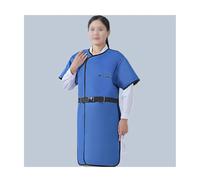 Lead Apron For X-Rays, Shields Protection With Thyroid Lead Shield Collar, Hook & Loop Closure, Medical Use Adult Unisex(Style 2-0.35mmPb-L)