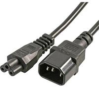 Lead C5 Socket to C14 Inlet 2M, Mains Power Cords Cable Assemblies, Qty X 1