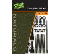 Lead clips Fox Zig (x5) Vert TU