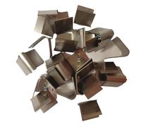 Lead Flashing Fixing Clips Fixes Lead Sheet Into A Joint Chase Joints 6mm - 18mm Lead Wedging Pointing Brickwork Pack of 50