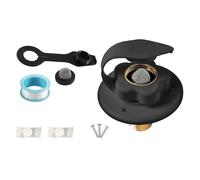 Lead-free Brass RV City Water Inlet with Check Valve for RV Camper Motorhome Trailer